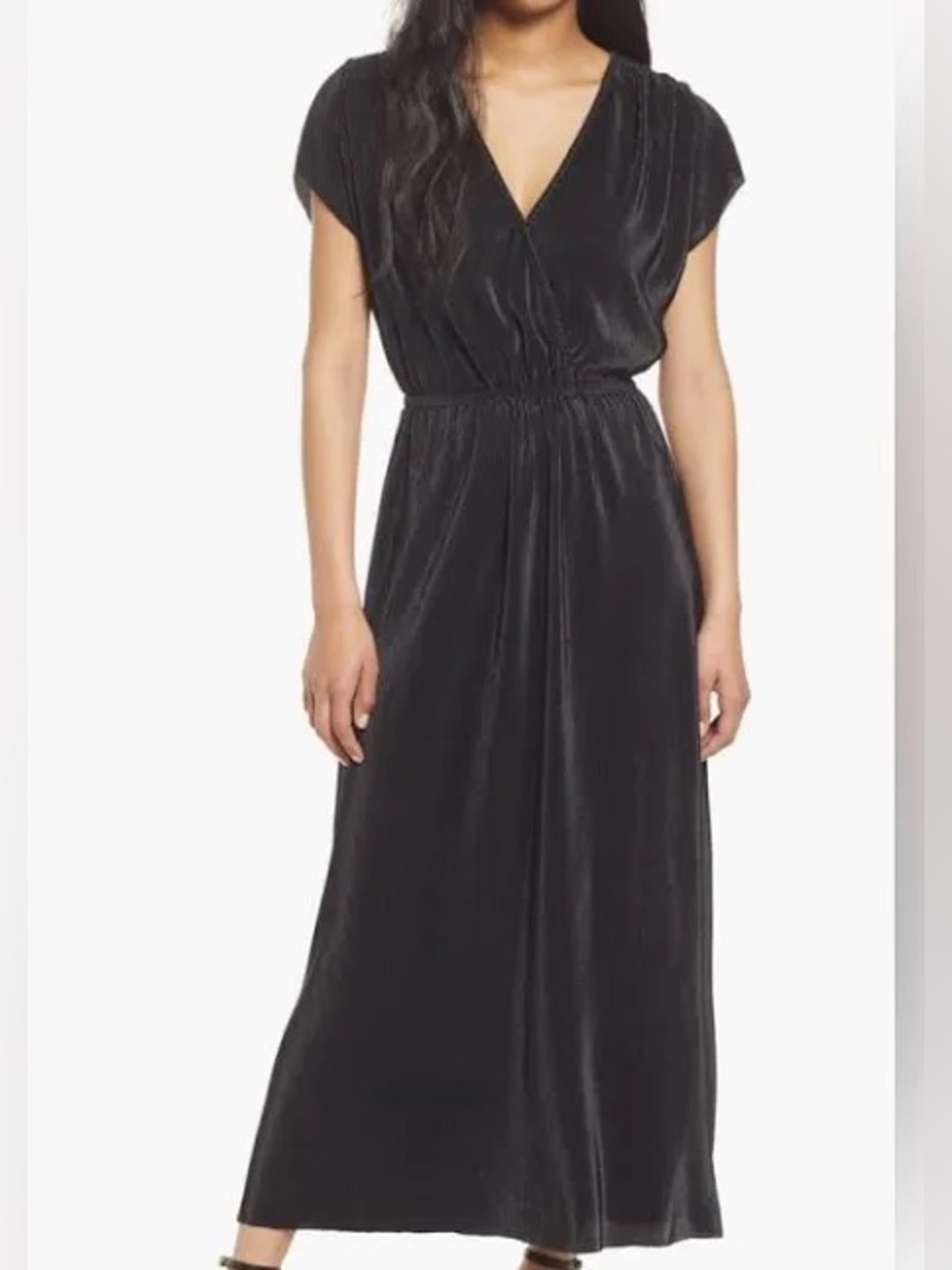 Floret Studios Plissé Pleated Dress
